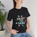Enjoy the Game Tee | Team-Neutral Athletic, Minimalist Sports Vibes