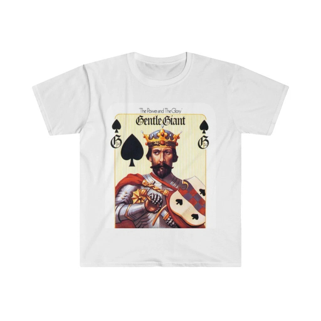 Soft Cotton T-Shirt. Gentle Giant. The Power And The Glory