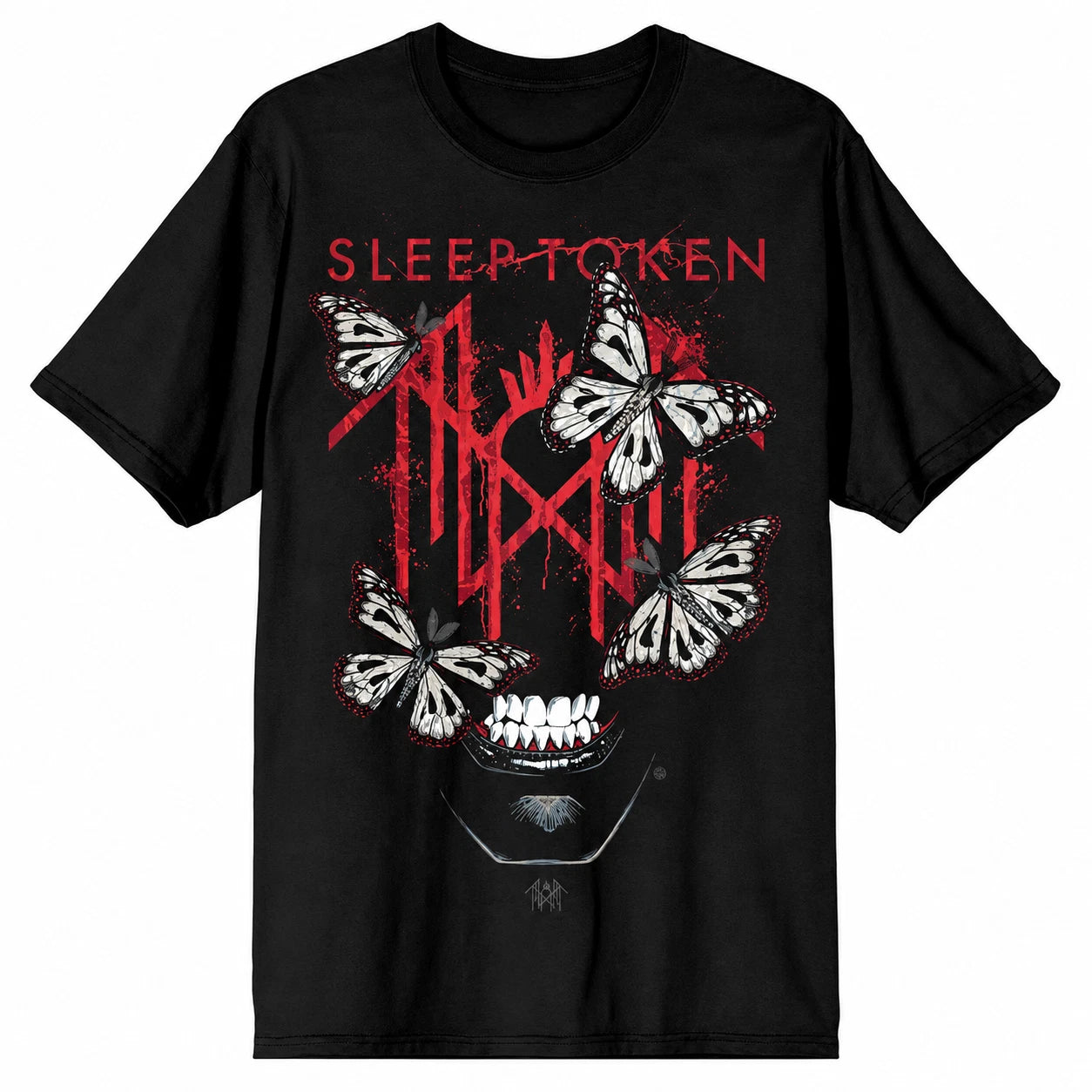 Authentic Sleep Token Rhys Logo Face T-Shirt S-2XL NEW