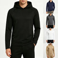 Men's Breathable Hooded Sweatshirt Long Sleeve Pullover Casual Daily Wear