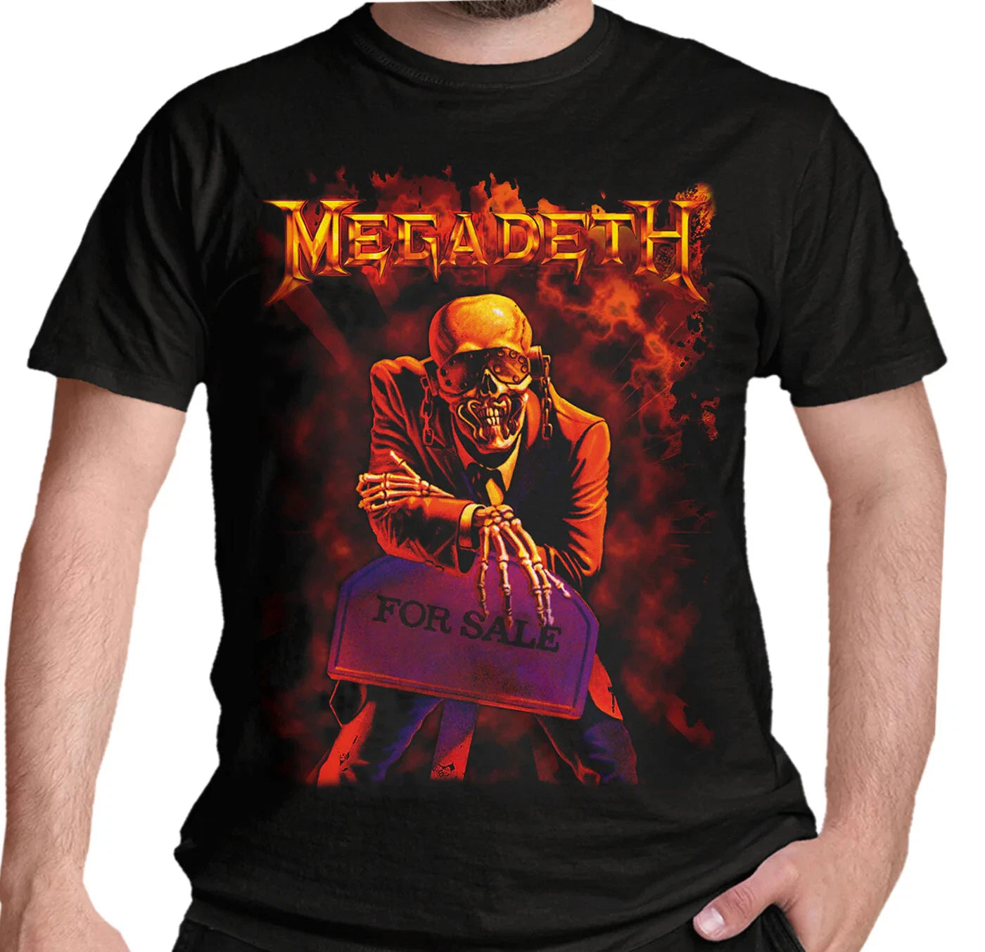 Official Megadeth T Shirt Peace Sells Album Logo Cover Black New S M L XL XXL