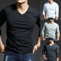Undershirt Top Strong Stylish Summer T Shirt Activewear Tattoo Blouse V Neck