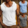Stay Stylish and Comfortable with Men's Gym Vest Top and Hooded Sweatshirt