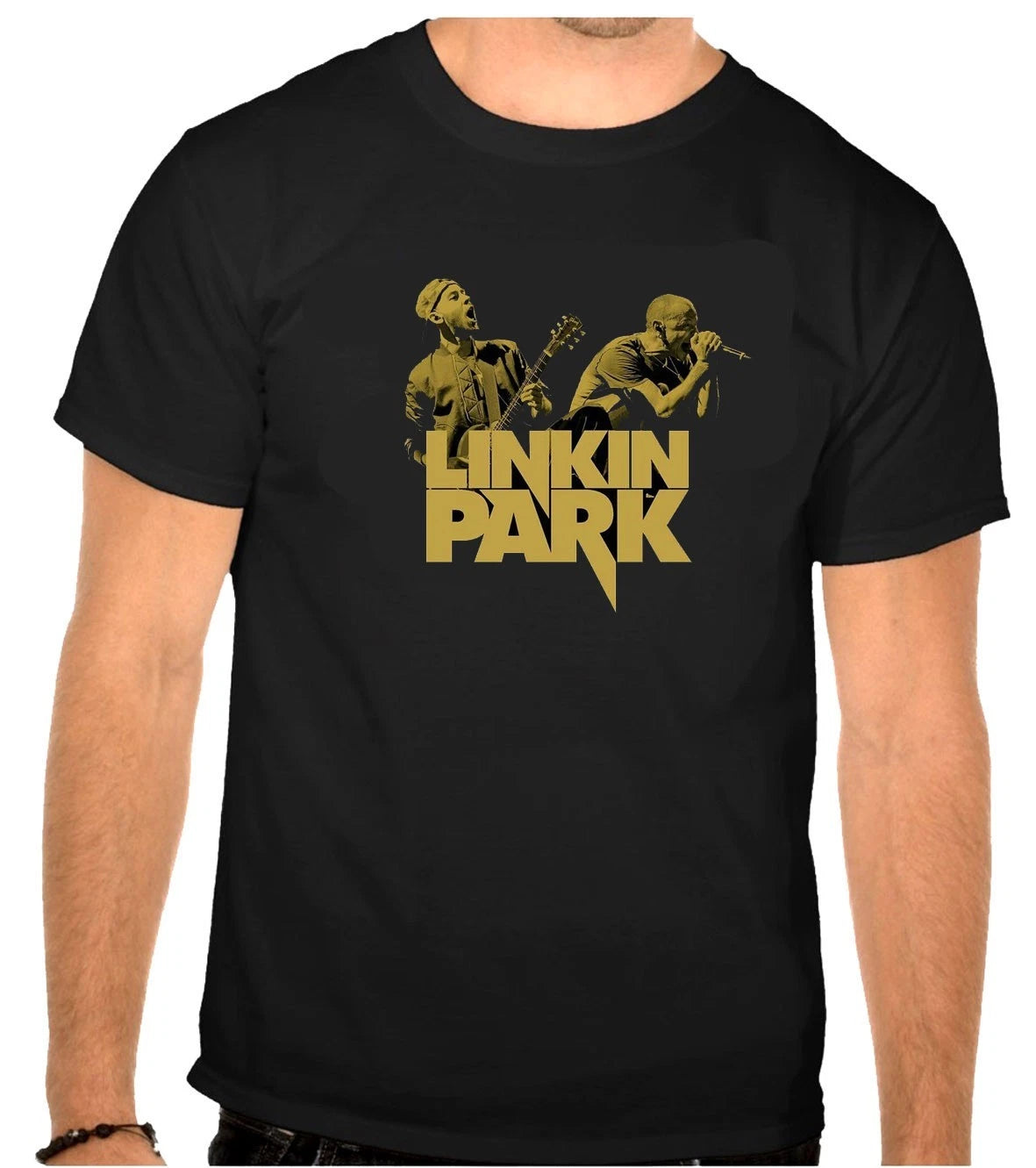 Linkin Park Rock Music Logo Black T-Shirt -1291
