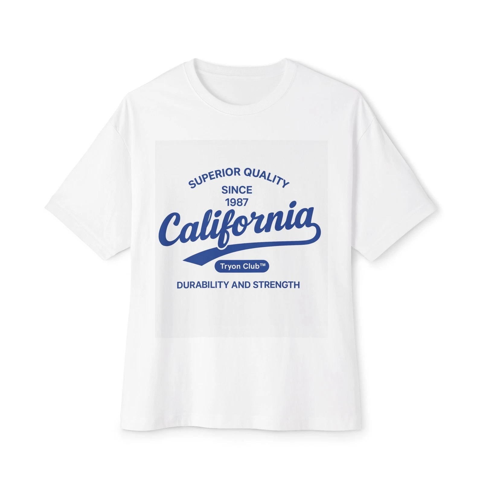 California Oversized Tee | Relaxed Fit T-Shirt | Casual Streetwear