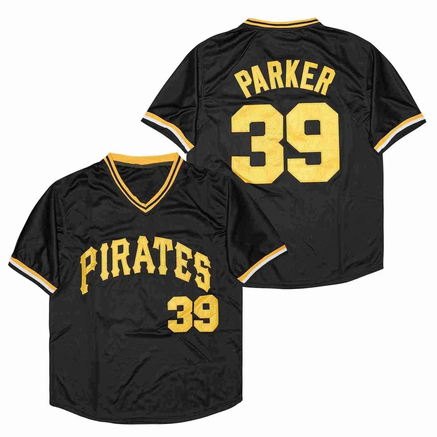 #39 Dave Parker Jersey Old Classic Black Shirts size S-5XL DO5160