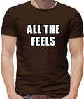 Tous Les Sentiments - T-Shirt Pour Hommes - Meme Drôle Slogan Émotions Mignon