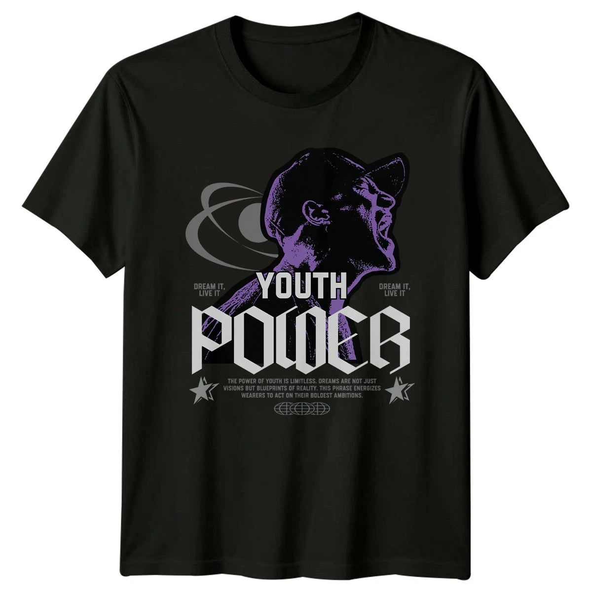 Youth Power Dream It Live T-Shirt Urban Fashion Streetwear Gift For Him And Her