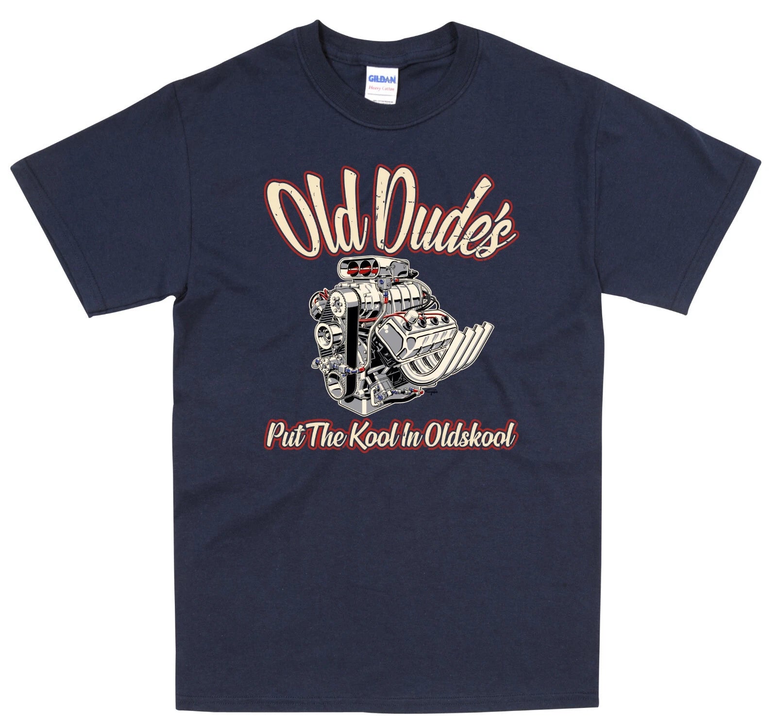 Hot Rod Engine Blown V8 T shirt Old Dudes Classic Vintage Racer Top Custom