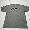 Tultex Gray Custom Graphic "Downtime" Short Sleeve T-Shirt Mens Size X-Large NEW