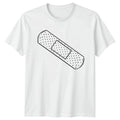 Simple Line Art Bandage First Aid T-Shirt Healthcare Medical Birthday Gift
