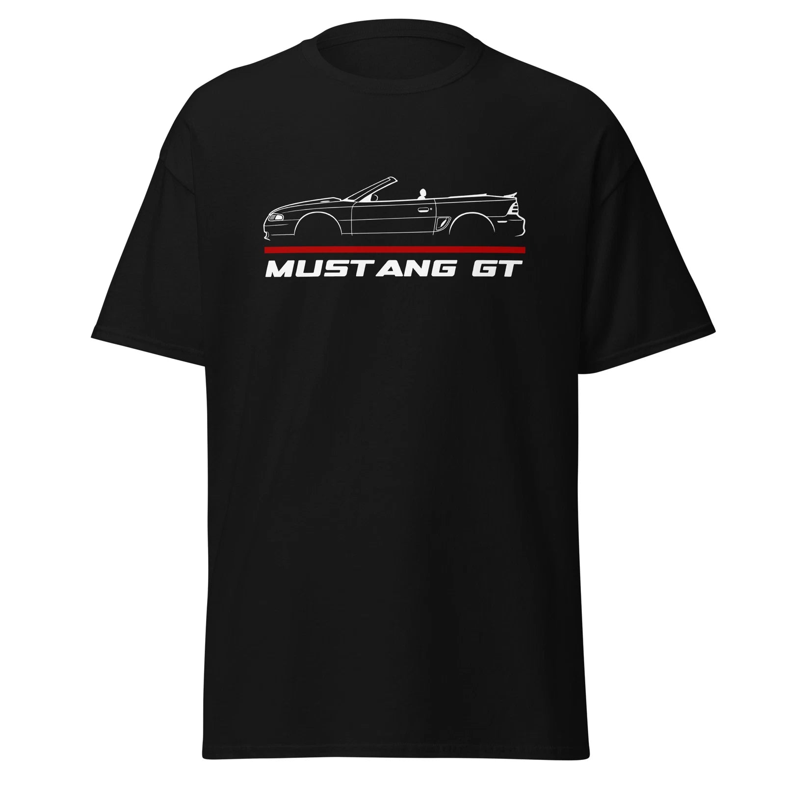 Premium T-Shirt For Ford Mustang GT 1994-95 Convertible Car Fans Birthday Gift