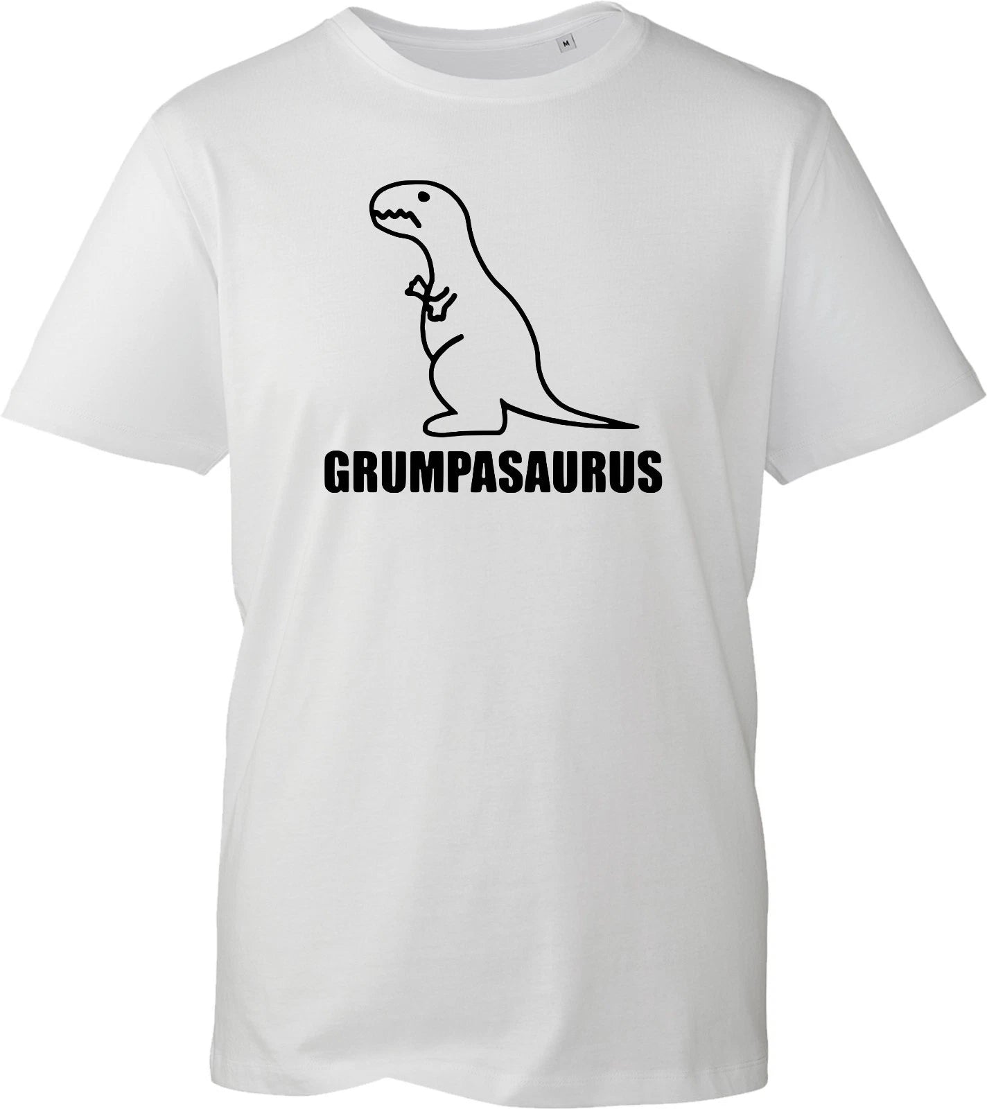 Grumpasaurus Dinosaur Dad Joke Men's Shirt Funny Dino Printed Design Gift Tee