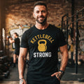 Kettlebell Strong Gym Men T Shirt