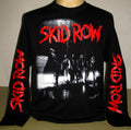 Skid Row First Album Long Sleeve T-Shirt Size S M L XL 2XL 3XL Metal Rock Band