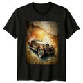 Classic Vintage Roadster Vehicles Mens Womens Graphic Tee Auto Enthusiast