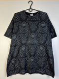 Skulls streetwear vintage t-shirt size XL