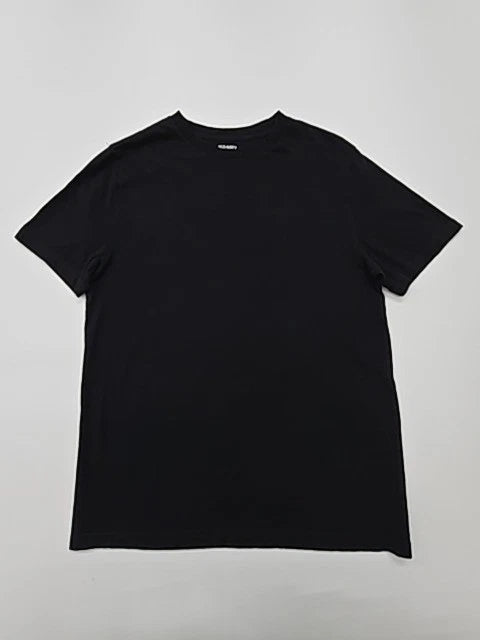 Old Navy Men Black Basic T-Shirt Size M Soft-Washed Regular Crew Neck