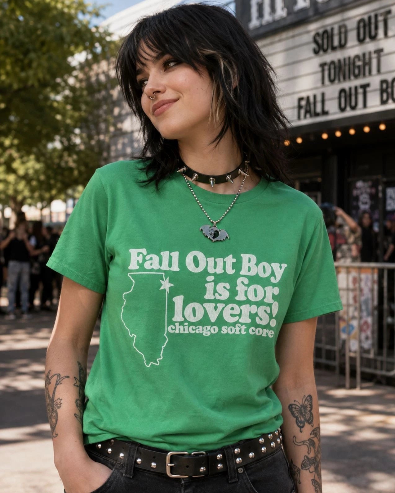 Fall Out Boy is for lovers Unisex Tee S 5XL