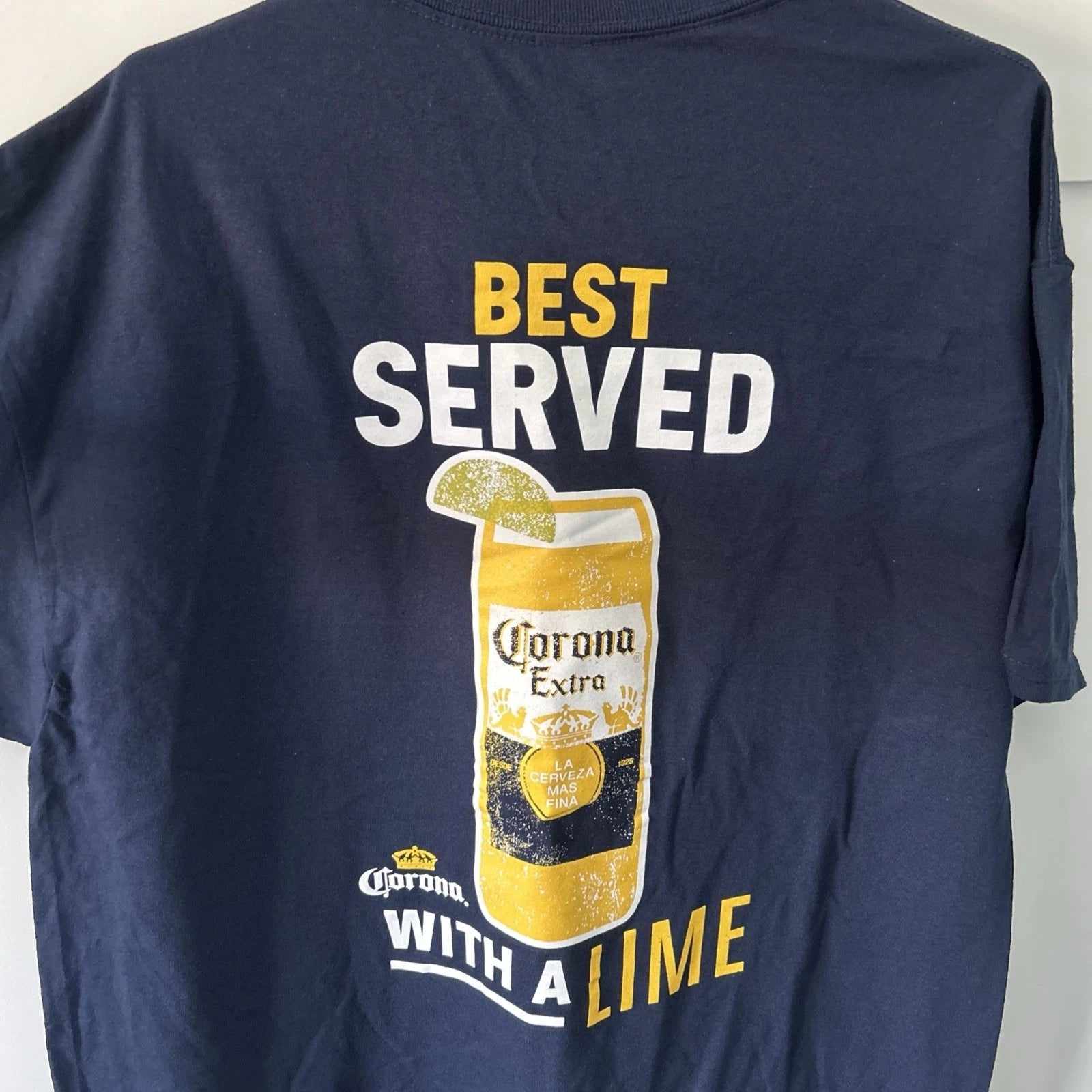 Corona Extra Unisex Promotional Graphic T-shirt XL Wetherspoon