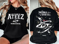Ateez The World Ep.Fin Will Tracklist Sweatshirt, Ateez Will Shirt, Atiny Gift