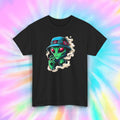 Alien Smoking Shirt | Trippy UFO Cannabis Graphic Tee S-5XL