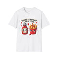 Cute Couple Ketchup and Fries T-Shirt, Romantic Gift, Foodie Tee, [...]