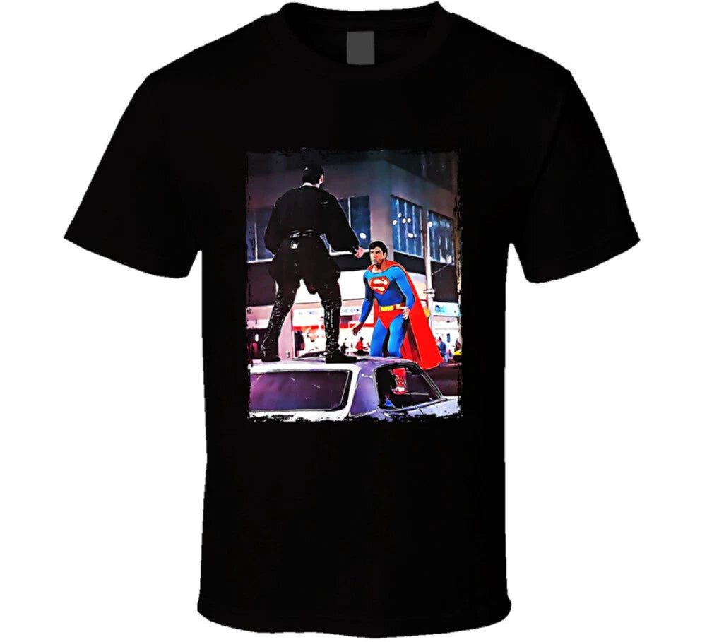 Superman Ii Battling Non T Shirt