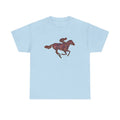 Race Horse Unisex Heavy Cotton Tee: Where Comfort Meets Creativity