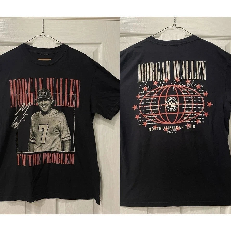 Morgan Wallen I’m The Problem 2025 Tour Official Merch T-Shirt, Gift for fan