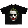 Heath Ledger Joker Vintage Movie Graphic T-Shirt Black – Dark Knight Bootleg