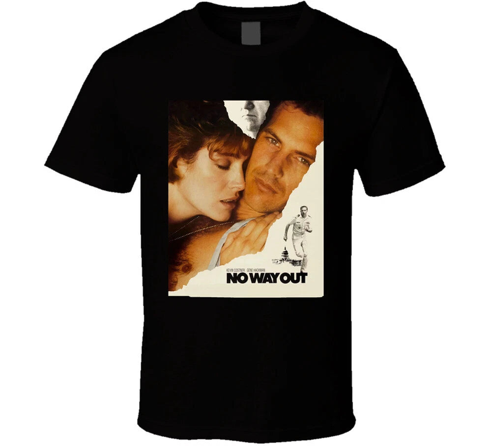 No Way Out Kevin Costner Gene Hackman Movie 80s T Shirt
