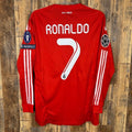 Real Madrid 2011-12 Third Soccer Long Sleeve Jersey RONALDO #7 Men’s M