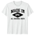 Made In 1941 All Original T-Shirt 85th Birthday Gift For Him And Her