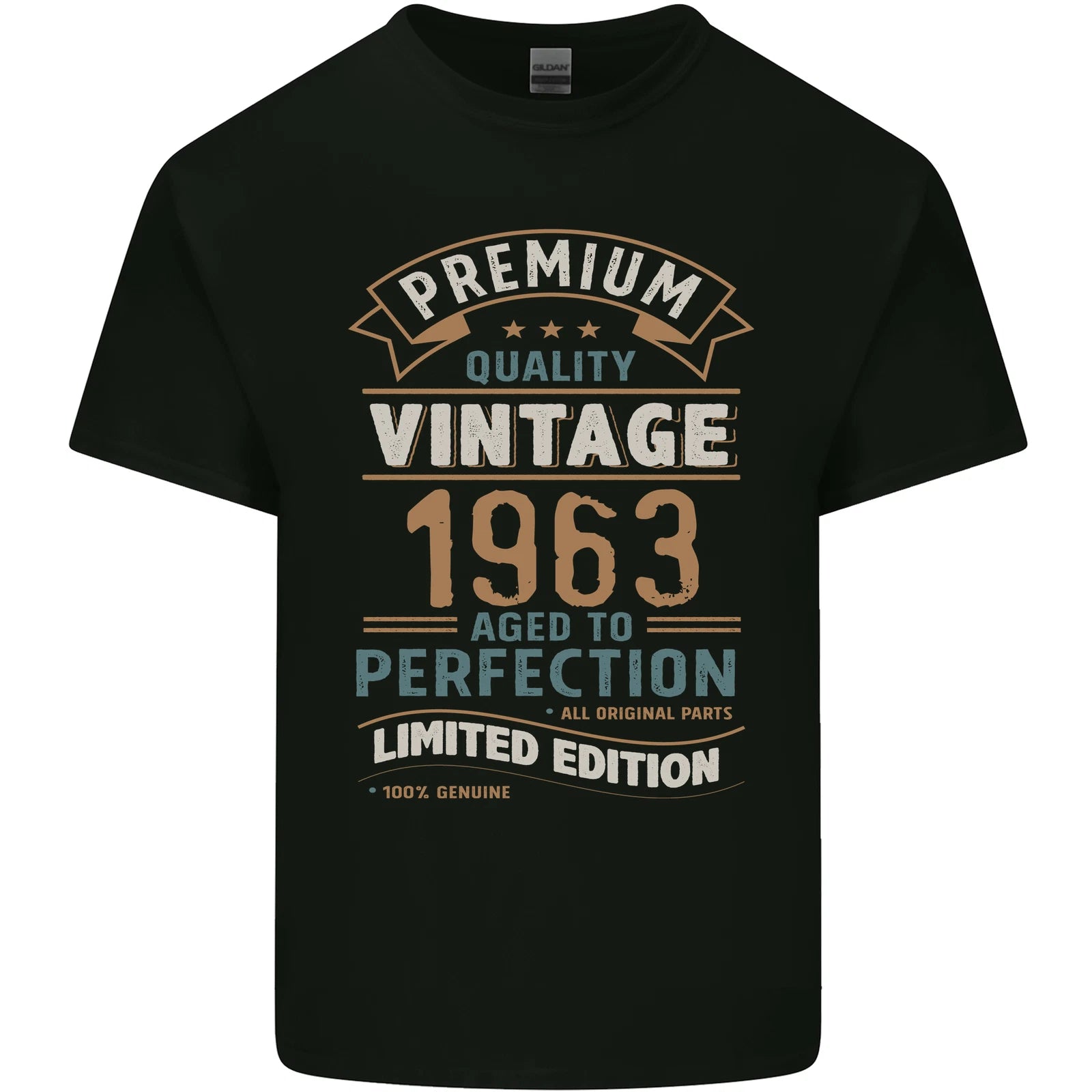 Premium Vintage 63rd Birthday 1963 Mens Light Cotton T-Shirt