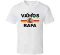 Rafael Nadal Vamos Rafa Spanish Flag Favorite Tennis Player Fan T Shirt