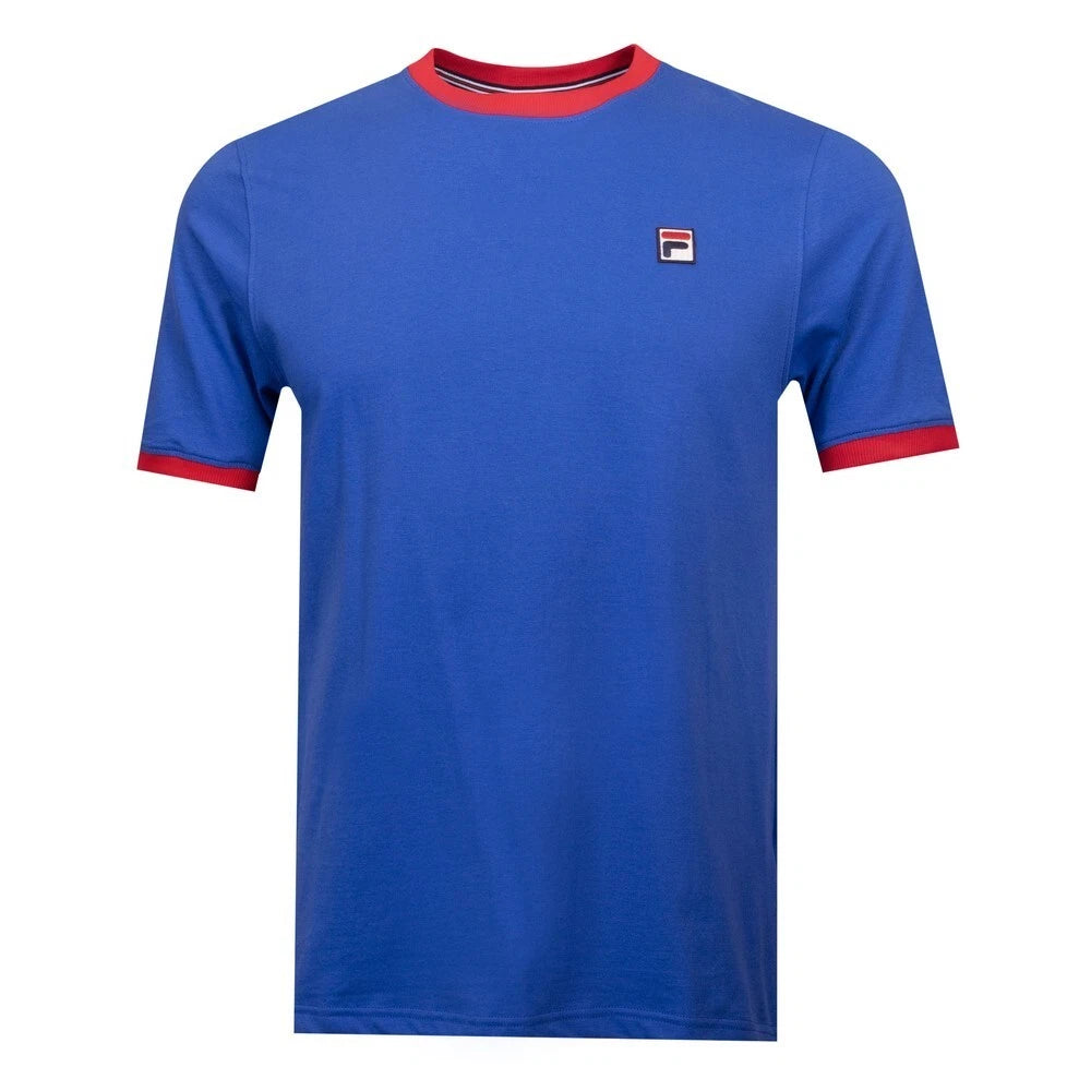 Fila Vintage Marconi T-shirt  - Turkish Sea | Fila Red