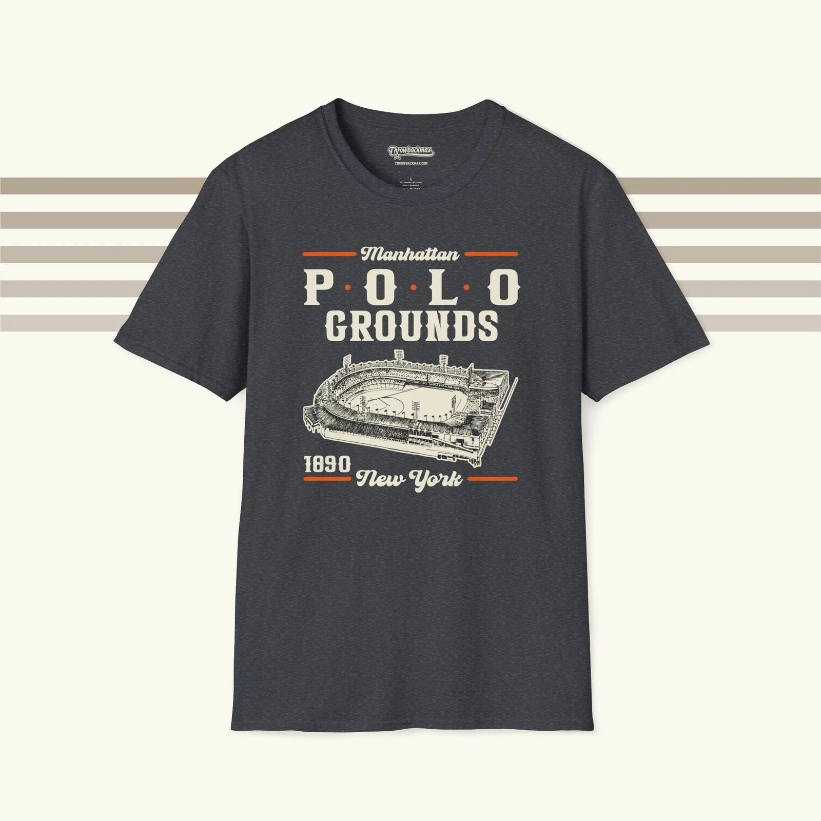 Polo Grounds 1890 Ballpark Premium T-Shirt - New York Giants Baseball
