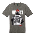 NEW ART SOCIETY MJ MINDSET VOL. 1 HEATHER CHARCOAL TEE SHIRT SM-4XL MADE IN USA