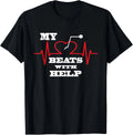 My Heart beats with help Pacemaker Cardiac Gift Unisex T-Shirt