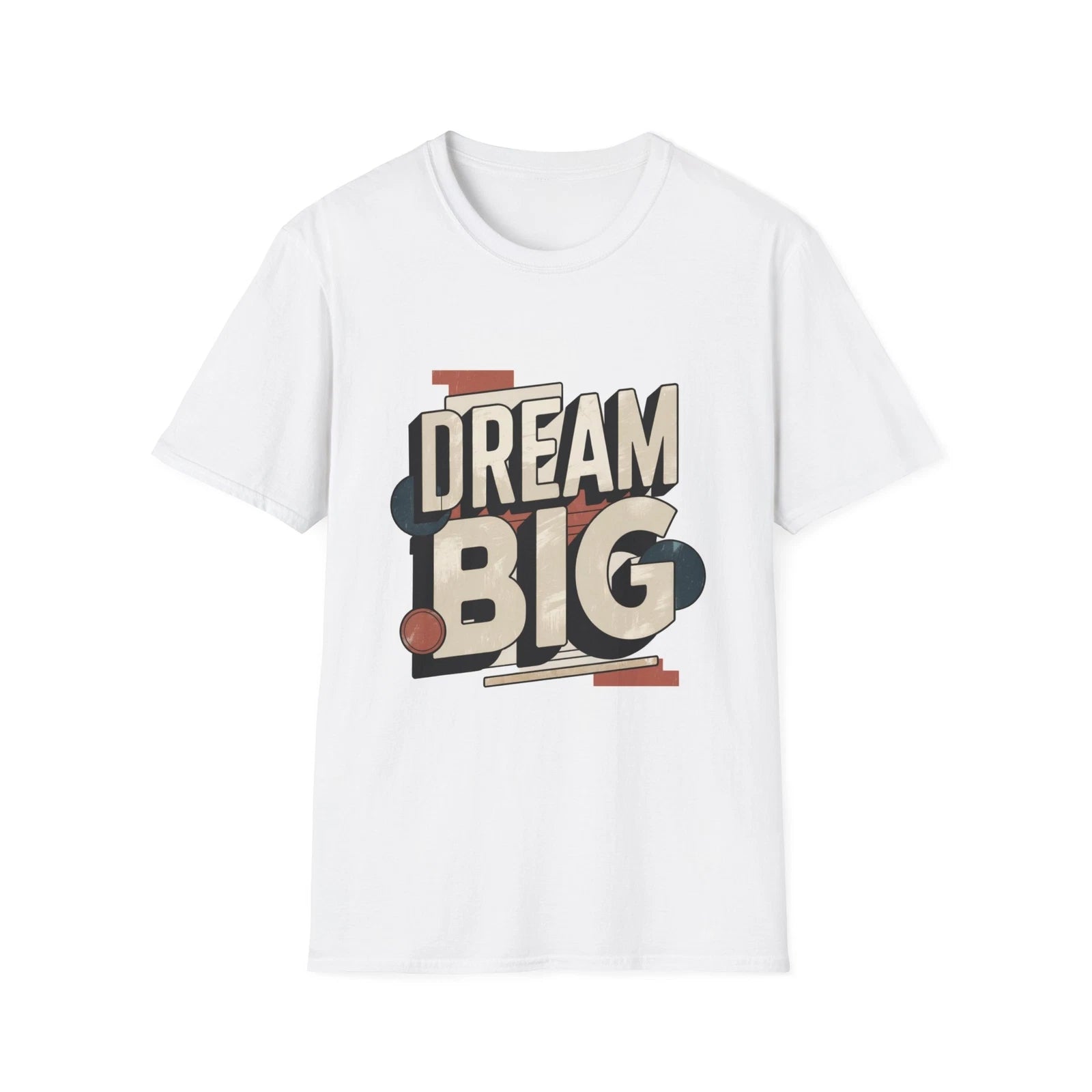 Minimalist Vintage Retro T-Shirt – Soft Unisex Cotton Tee, Trendy Graphic Design