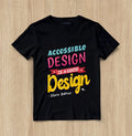 Custom Universal Design Graphic T-shirt Design Unisex Jersey Short Sleeve Tee