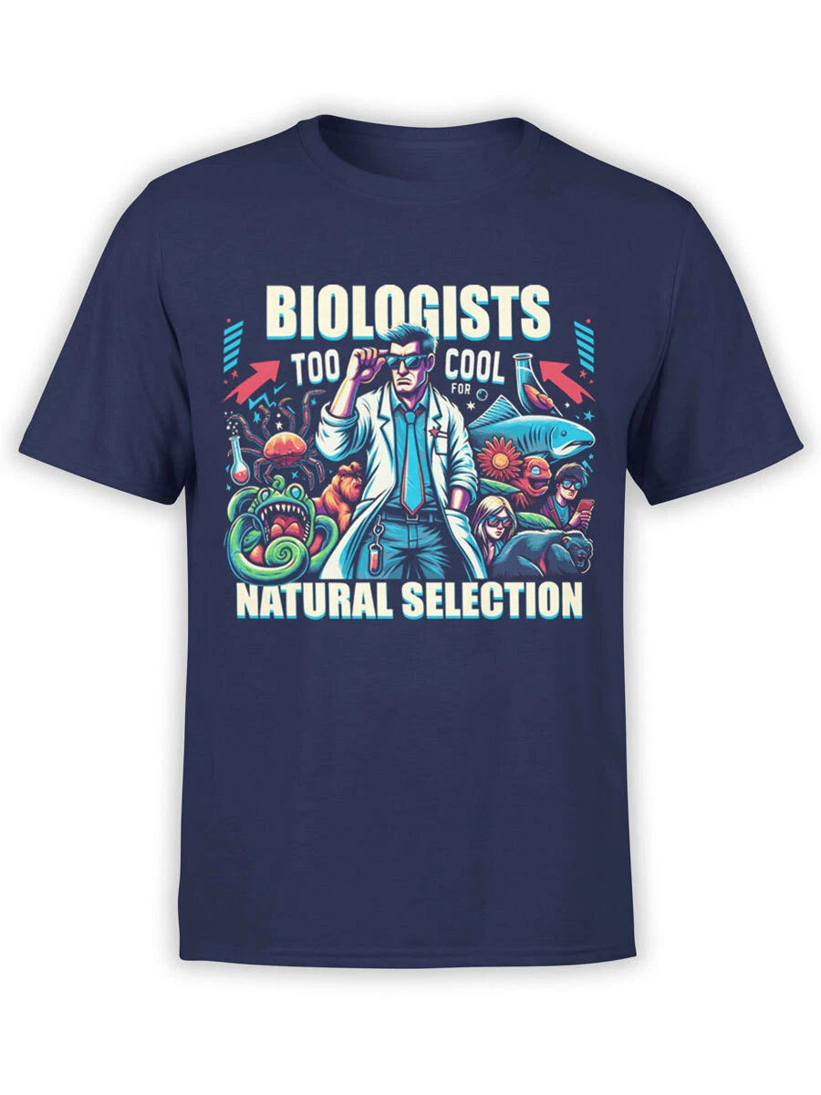 FANTUCCI Biologist T-Shirt Collection | Too Cool for Natural Selection  | Unisex