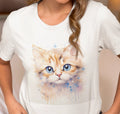 Cute Kitten T shirt - Cute Cats - Baby Cat - Unisex - %100 Cotton