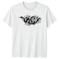 Mystical Floral Snake With Celestial T-Shirt Boho Celestial Nature Animal