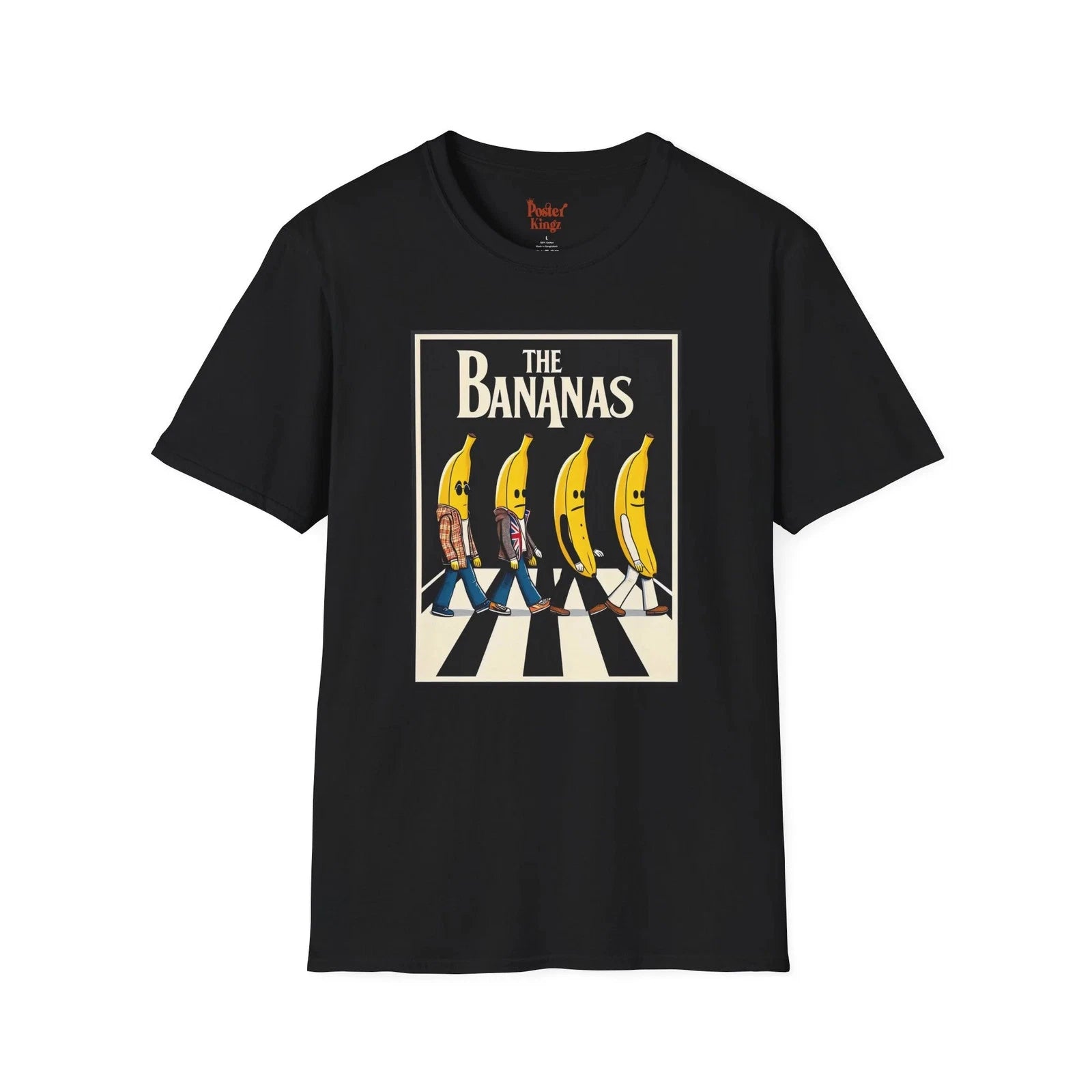 The Bananas T-Shirt Music Parody Poster Wall Art Print