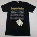 Emergency Numbers Bible Print T Shirt God Religious Vintage Y2k Shaka Vtg USA