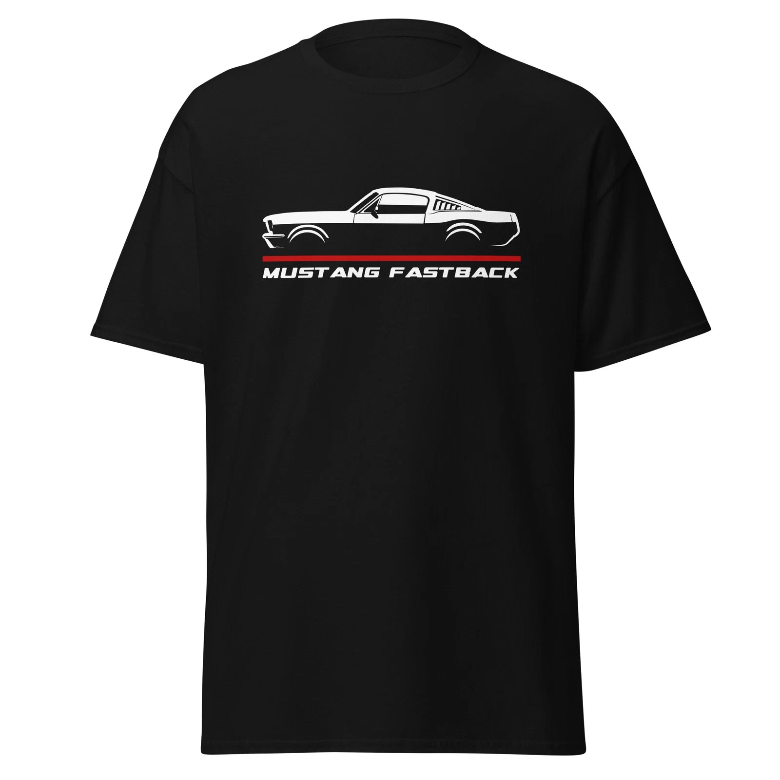 Premium T-Shirt For Ford Mustang Fastback 1966 Car Fans Birthday Gift