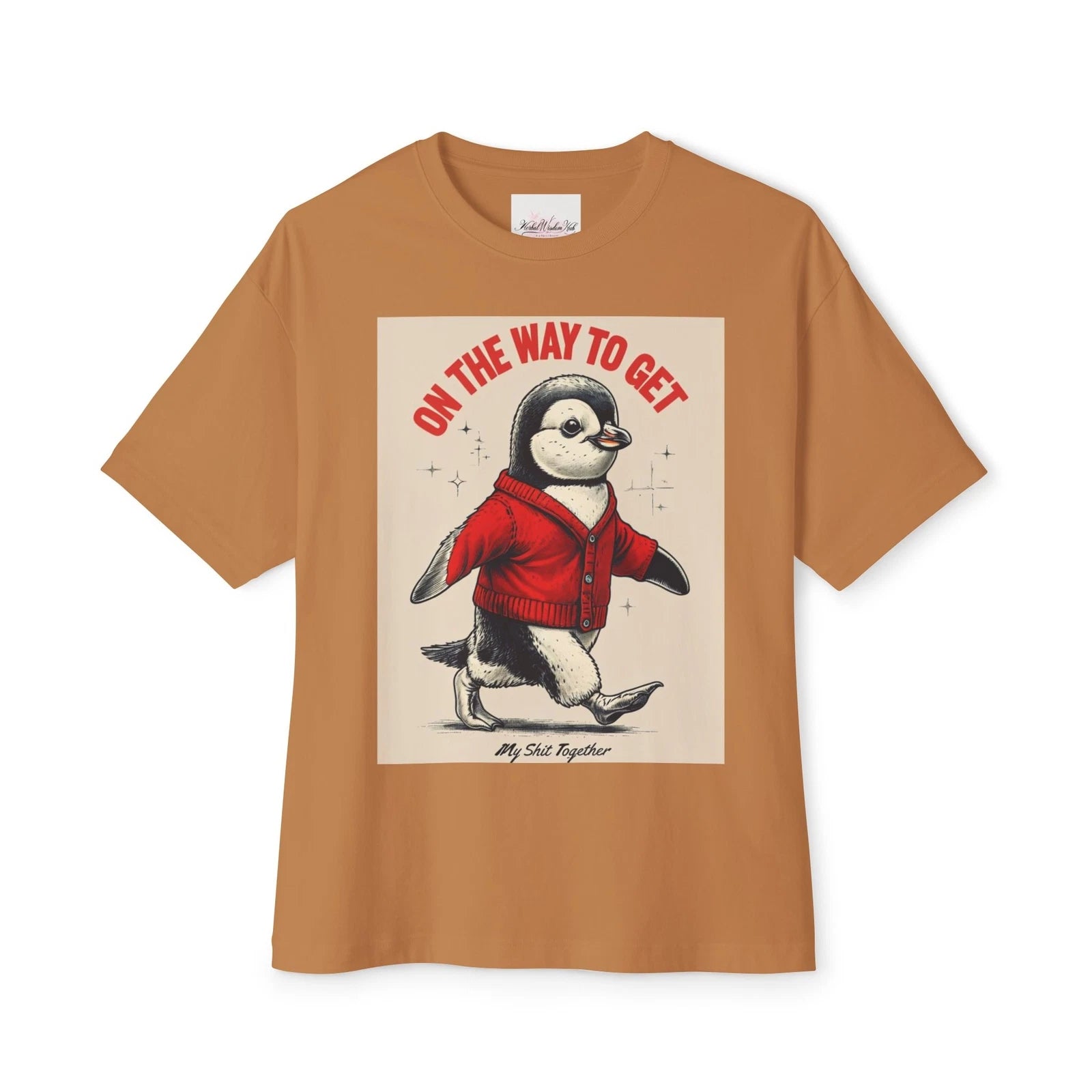 Unisex Oversized Penguin Tee, Funny Graphic T-Shirt, Casual Wear, Gift for [...]