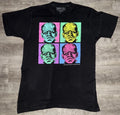 Universal Studios City MONSTERS Frankenstein T-Shirt Pop Art Tee Size M